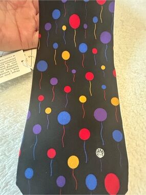🎁3 for $30 - Celebration Balloon Pattern Necktie